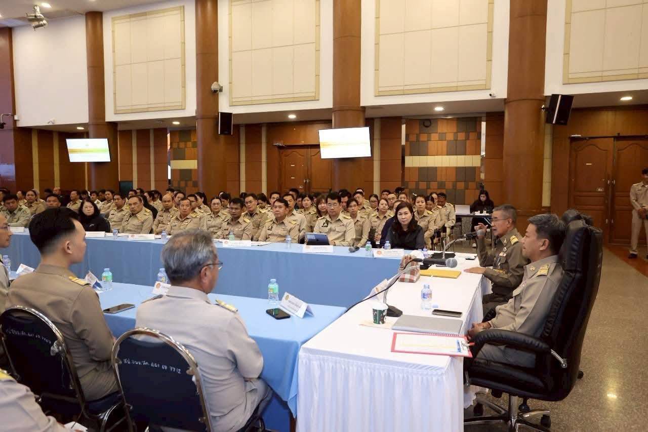 title - ผู้ตรวจราชการ ส.ป.ก. ร่วมการประชุมสื่อสารการดำเนินงานโครงการพัชรสุธาคชานุรักษ์ ประจำปี 2569 และประชุมตรวจราชการและติดตามความก้าวหน้าผลการดำเนินงานตามแผนการตรวจราชการของผู้ตรวจราชการสำนักงานการปฏิรูปที่ดินเพื่อเกษตรกรรม ประจำปีงบประมาณ พ.ศ. 2569 รอบที่ 1 เขตตรวจราชการที่ 9 จังหวัดสระแก้ว